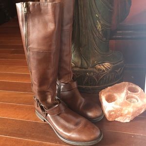 Aldo Brown Leather Boots